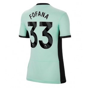 Chelsea Wesley Fofana #33 Tredje Tröja Kvinnor 2023-24 Kortärmad